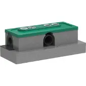 Hansgrohe UBox univ. indb.del, standard installasjon.