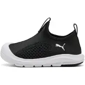 Puma Fun Racer Water Sandals Toddlers, Shoes, Black/White, 24