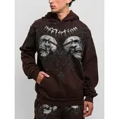Affliction Collapse Hettegenser brun