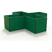 GFP 269x269x77 cm plantekasse, grønn