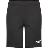 Puma ESS No. 1 Logo Jersey Shorts Youth, Clothing, Black, 15-16Y
