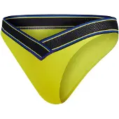Speedo Solid V Scoop Bikini Bunn