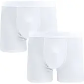 Alan red Boxer 2-Pack Svart Hvit Størrelse