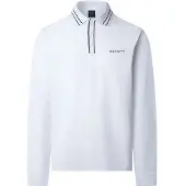 Hackett Jacquard Tipped Langermet Poloskjorte