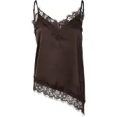 Pieces Pcnomi Sateng Blonde Topp Med Stropper