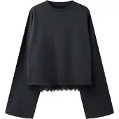 LMTD Blondedetalj Langermet Topp