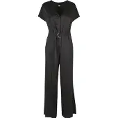 Urban Classics Satin Wide Kortermet Jumpsuit