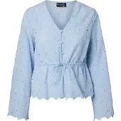 Pieces Pcarmorine Embroderi Bluse
