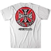 West Coast Choppers Logo Kortarmet T-skjorte