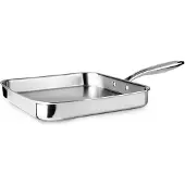 Ibili Triply Natural 28 Cm Firkant Grill