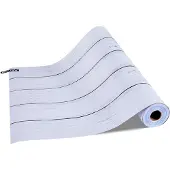Vevor Selvklebende Tapet, 45 cm x 12 m Kontaktpapir Hvitt Treteksturert Vanntett Selvklebende, Enkel å Rengjøre og Skrelle Av Veggdekorativ Vinylrull For Soverom Kjøkken Kontor Bad Skrivebord