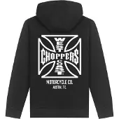West Coast Choppers Atx Cross Genser Med Hel Glidelås