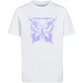 Mister tee Good Karma Butterfly Kortarmet T-skjorte