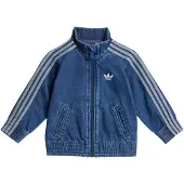 Adidas Originals Firebird Denim Genser Med Hel Glidelås