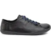 Camper for man. K100249-012 Peu Cami leather shoes black (40), Flat, Laces, Casual