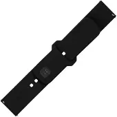 FIXED - Klokkestropp for smart armbåndsur - silicone, quick release, 22 mm - 160-235 mm - svart