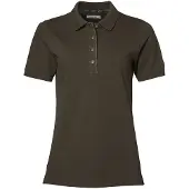 Chevalier Gwyn Polo Shirt Women Leather Brown 46W