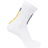 Salomon Pulse Race Flag Crew, Løpesokker, White