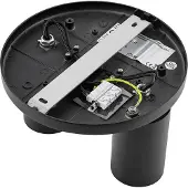 Deko-light CAN TILT downlight, svart, Ø 20 cm, 2 lyskilder i metall GU10