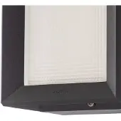 Bega utendørs vegglampe 22750 K3, grafitt, støpt aluminium. Glass