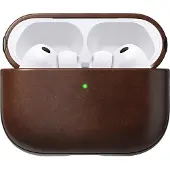 Nomad - Modern Leather Case - Airpods Pro 3 | Rustic Brown | Horween