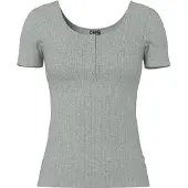 Pieces Pckitte Henley T-skjorte