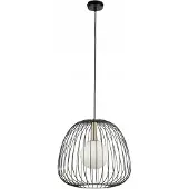 Sigma Hengelampe Bell M, Ø 33 cm, 1 lyskilde, svart/gull/hvit