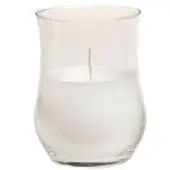Multi Lysbowle Brændetid 40 timer Hvid/Klar,stk