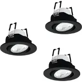Eglo SALICETO-Z dowlights Ø88 RGB/CCT 3X490lm, black