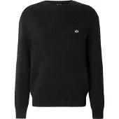 Armani Exchange for man. XM002819AF12930UC001 Pullover Pull black (XL), Casual, Cotton