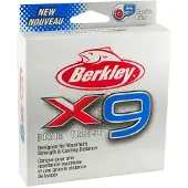 Berkley X9 Flettet Fiskesnøre 2000 M