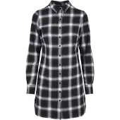 Urban Classics Check Kjole Med Lange Ermer