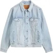 Levi's for man. 72334-0775 The Trucker blue jacket (M), Casual, Cotton