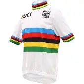 Santini Uci World Champion Kort Ermet Trøye