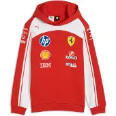 Puma Scuderia Ferrari HP Replica Hoodie Youth, Motorsport, Red, 4-5Y