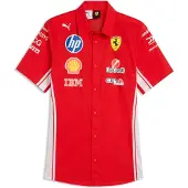 Puma Sf Ferrari Replica Kortarmet Skjorte