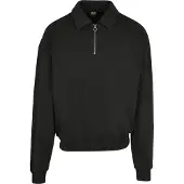 Urban Classics Shirt Collar Halv Glidelås Genser