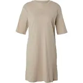 Armani Exchange for woman. XW000825AF10356U6223 Logo dress beige (M), Casual, Cotton, Short sleeve