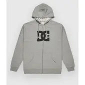 Dc-shoes Star Hettegenser med glidelås grå