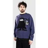 Vans Classified Crew Genser blå