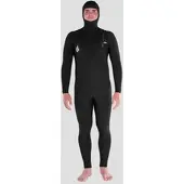 Volcom 5/4/3mm Hood Chestzip Full Våtdrakt svart