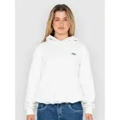Rusty Bangez N Mash Baggy Fleece-hettegenser hvit