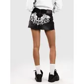 Affliction Winged Up Skjørt svart