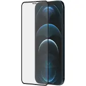 PanzerGlass SAFE. by - Skjermbeskyttelse for mobiltelefon - kant-til-kant - glass - rammefarge svart - for Apple iPhone 12 Pro Max