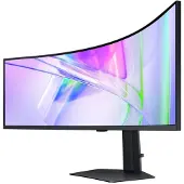 Samsung ViewFinity S9 S49C950UAU - S95UC Series - LED-skjerm - kurvet - 49 - 5120 x 1440 Dual Quad HD @ 120 Hz - VA - 350 cd/m² - 3000:1 - DisplayHDR 400 - 5 ms - 2xHDMI, DisplayPort, USB-C - høyttal