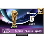 Hisense 55U7Q PRO - 55 Diagonalklasse U7Q Pro Series LED-bakgrunnsbelyst LCD TV - ULED Mini LED - Smart TV - VIDAA - 4K UHD (2160p) 3840 x 2160 - HDR - Quantum Dot, Mini-LED PRO - svart, trekullgrå