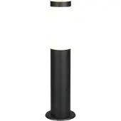TRIO Sokkellampe Trioto, matt svart, høyde 45 cm, stål