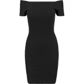 Urban Classics Rib Kort Ermet Kjole