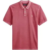 Marc O'Polo Marc O'Poo Pooskjorte Piqué Acai Rød Bordeaux Størrese