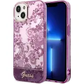 GUESS GUHCP14MHGPLHF iPhone 14 Plus 6,7" fuchsia/fuschia hardcase porselenskolleksjon